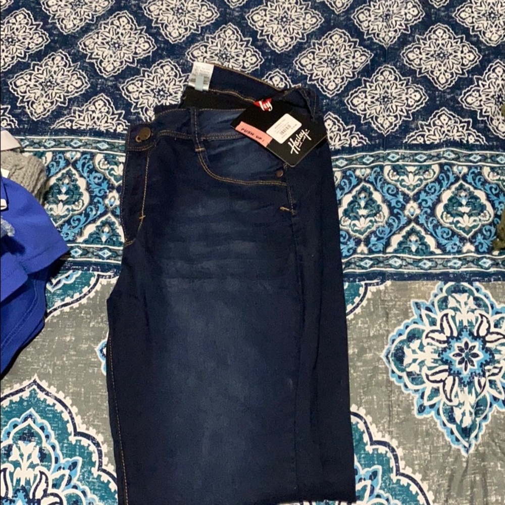 Dark Blue High Rise Better Butt Jeans